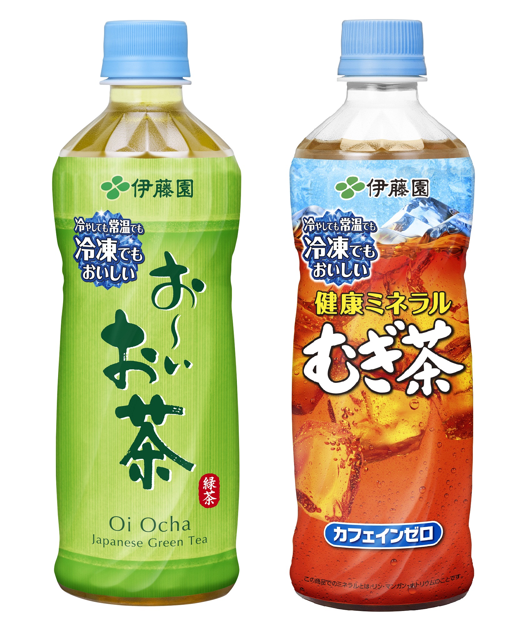 冷凍兼用ボトル採用 お いお茶 緑茶 健康ミネラルむぎ茶 4月9日 月 より販売開始 ニュースリリース 伊藤園