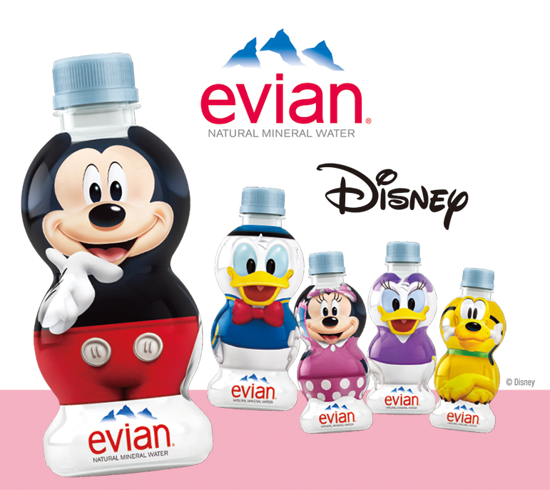 エビアン ディズニーデザインボトル 2月19日 月 より販売開始 新着情報 伊藤園