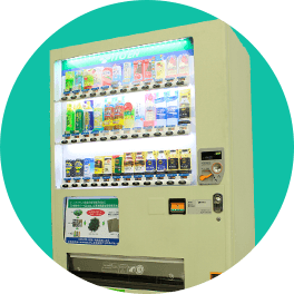茶殻配合シート装着型自動販売機