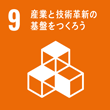 SDGsロゴ 9 産業と技術革新の基盤を作ろう